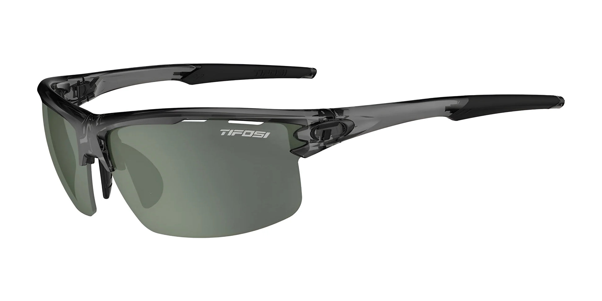 Tifosi Optics RIVET Sunglasses Crystal Smoke Enliven Golf
