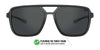 Tifosi Optics SALTO Sunglasses | Size 54 / Blackout/Smoke Tint