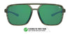 Tifosi Optics SALTO Sunglasses | Size 54 / Blackout/Smoke Tint