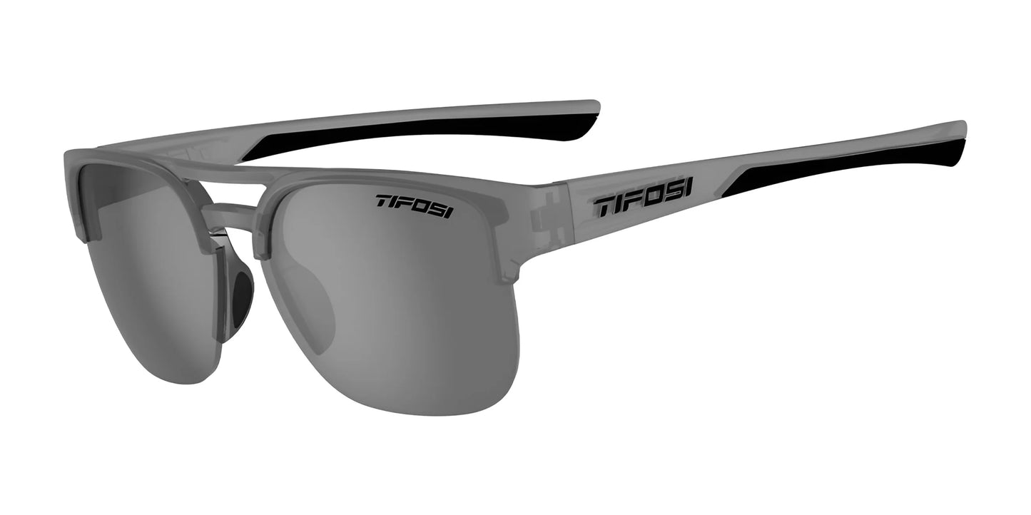 Tifosi Optics SALVO Sunglasses Satin Vapor / Smoke Polarized Tint