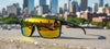 Tifosi Optics SANCTUM Sunglasses / Aqua Shimmer/Smoke Tint with Rose Pink Mirror / Size Regular