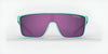 Tifosi Optics SANCTUM Sunglasses / Aqua Shimmer/Smoke Tint with Rose Pink Mirror / Size Regular
