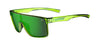 Tifosi Optics SANCTUM Sunglasses / Hyper Lime/Smoke Tint with Green Mirror / Size Regular