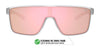 Tifosi Optics SANCTUM Sunglasses / Aqua Shimmer/Smoke Tint with Rose Pink Mirror / Size Regular