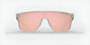 Tifosi Optics SANCTUM Sunglasses / Aqua Shimmer/Smoke Tint with Rose Pink Mirror / Size Regular