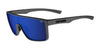 Tifosi Optics SANCTUM Sunglasses / Matte Gunmetal/Smoke Tint with Cobalt Blue Mirror / Size Regular