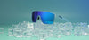 Tifosi Optics SANCTUM Sunglasses / Aqua Shimmer/Smoke Tint with Rose Pink Mirror / Size Regular