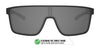 Tifosi Optics SANCTUM Sunglasses / Aqua Shimmer/Smoke Tint with Rose Pink Mirror / Size Regular