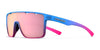 Tifosi Optics SANCTUM Sunglasses / Aqua Shimmer/Smoke Tint with Rose Pink Mirror / Size Regular