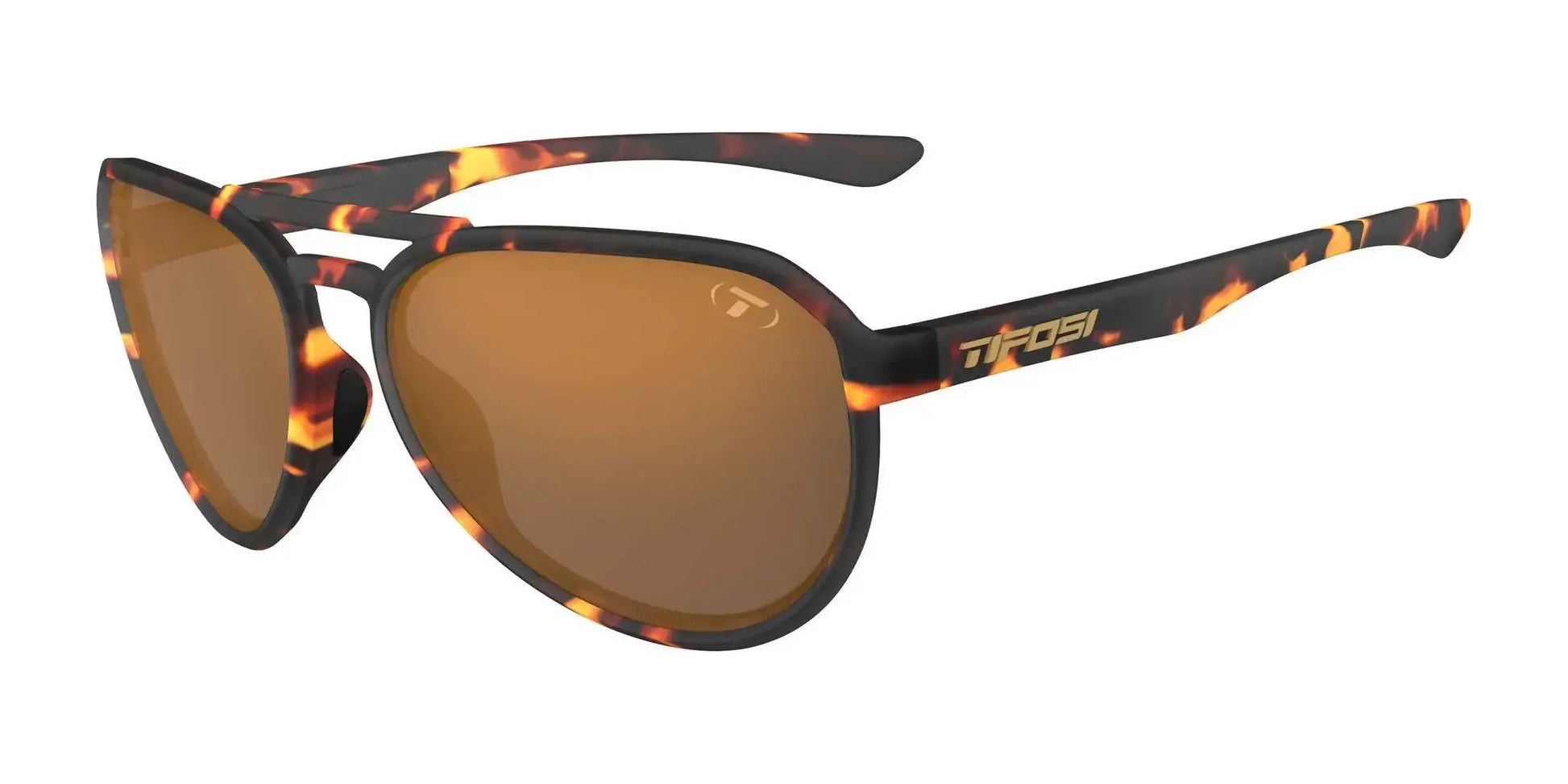 Tifosi Optics SELCA Sunglasses Matte Tortoise / Brown Tint