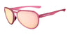 Tifosi Optics SELCA Sunglasses | Size 56 / Matte Crystal Pink/Smoke Tint with Pink Mirror