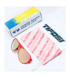 Tifosi Optics SELCA Sunglasses | Size 56 / Black Tortoise/Smoke Tint with Sky Blue Mirror