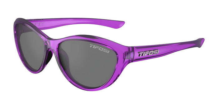 Tifosi Optics SHIRLEY Sunglasses | Size 53 / Crystal Ultraviolet / Smoke Tint