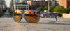 Tifosi Optics SHUMO Sunglasses / Crystal Denim/Smoke Tint with Gold Mirror