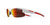 Tifosi Optics SHUTOUT Sunglasses | Size 60 / Matte White/Smoke Tint with Red Mirror