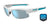 Tifosi Optics SHUTOUT Sunglasses | Size 60 / Matte White/Smoke Tint with Bright Blue Mirror