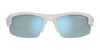 Tifosi Optics SHUTOUT Sunglasses | Size 60 / Matte White/Smoke Tint with Red Mirror