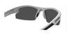 Tifosi Optics SHUTOUT Sunglasses | Size 60 / Matte White/Smoke Tint with Red Mirror