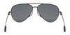 Tifosi Optics SHWAE Sunglasses | Size 55 / Gold/Smoke Tint with Bright Blue Mirror