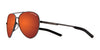 Tifosi Optics SHWAE Sunglasses | Size 55 / Gold/Smoke Tint with Bright Blue Mirror