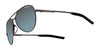 Tifosi Optics SHWAE Sunglasses | Size 55 / Gold/Smoke Tint with Bright Blue Mirror