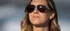 Tifosi Optics SHWAE Sunglasses | Size 55 / Gold/Smoke Tint with Bright Blue Mirror