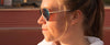 Tifosi Optics SHWAE Sunglasses | Size 55 / Gold/Smoke Tint with Bright Blue Mirror
