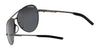 Tifosi Optics SHWAE Sunglasses | Size 55 / Gold/Smoke Tint with Bright Blue Mirror