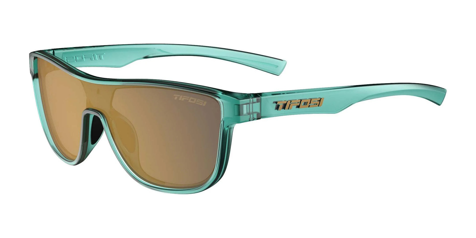 Tifosi Optics SIZZLE Sunglasses Teal Dune / Brown Tint