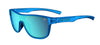 Tifosi Optics SIZZLE Sunglasses / Electric Blue/Smoke Tint with Blue Mirror / Size Regular