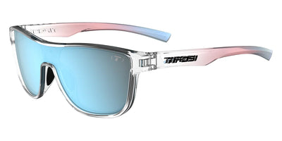 Tifosi Optics SIZZLE Sunglasses Avant Clear / Smoke Tint with Blue Mirror