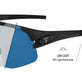 Matte Black/Clarion Blue Fototec