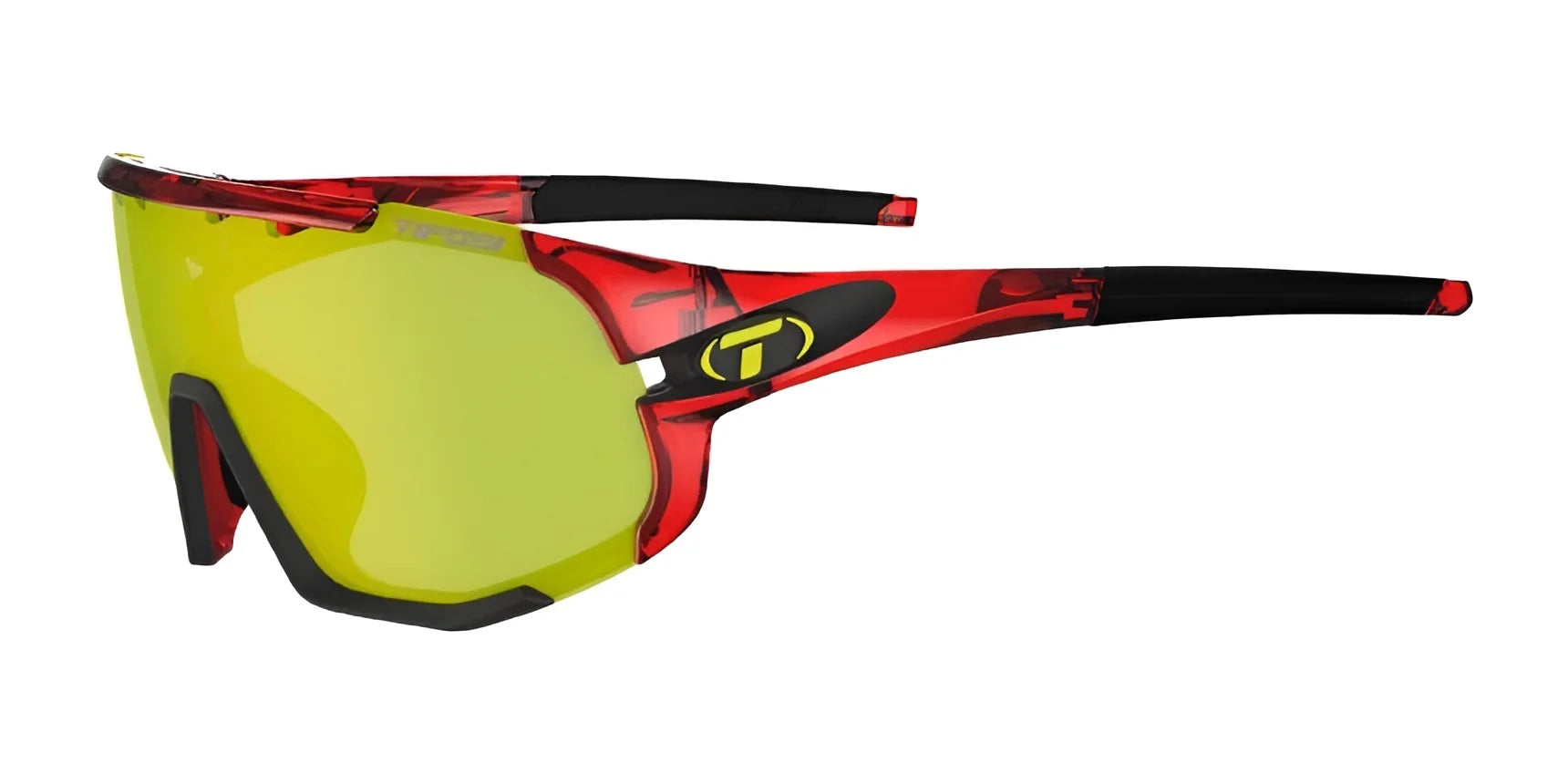 Tifosi Optics SLEDGE Sunglasses Crystal Red Interchange