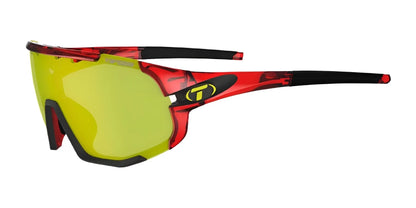 Tifosi Optics SLEDGE Sunglasses Crystal Red Interchange