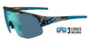 Tifosi Optics SLEDGE LITE Sunglasses / Crystal Smoke / Interchange / Size Regular