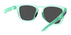 Tifosi Optics SMIRK Sunglasses | Size 49 / Aqua Shimmer/Smoke Tint with Rose Pink Mirror