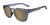 Tifosi Optics SMIRK Sunglasses | Size 49 / Crystal Denim/Smoke Tint with Gold Mirror