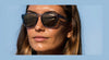 Tifosi Optics SMIRK Sunglasses | Size 49 / Aqua Shimmer/Smoke Tint with Rose Pink Mirror