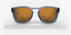 Tifosi Optics SMIRK Sunglasses | Size 49 / Aqua Shimmer/Smoke Tint with Rose Pink Mirror
