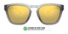 Tifosi Optics SMIRK Sunglasses | Size 49 / Aqua Shimmer/Smoke Tint with Rose Pink Mirror