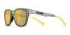 Tifosi Optics SMIRK Sunglasses | Size 49 / Aqua Shimmer/Smoke Tint with Rose Pink Mirror