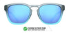 Tifosi Optics SMIRK Sunglasses | Size 49 / Aqua Shimmer/Smoke Tint with Rose Pink Mirror