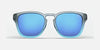 Tifosi Optics SMIRK Sunglasses | Size 49 / Aqua Shimmer/Smoke Tint with Rose Pink Mirror