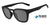 Tifosi Optics SMIRK Sunglasses | Size 49 / Blackout/Polarized Smoke Tint