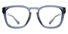 Tifosi Optics SMIRK Reader Sunglasses | Size 49 / Crystal Denim Readers, +2.5/Clear Full Reader +2.5 AR