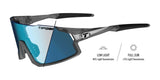 Tifosi Optics STASH Sunglasses Matte Smoke Fototec