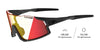 Tifosi Optics STASH Sunglasses / Matte Gunmetal/Clarion Red Fototec / Size Regular