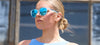 Tifosi Optics STELLA Sunglasses / Crystal Champagne/Brown Gradient Tint