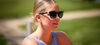 Tifosi Optics STELLA Sunglasses / Crystal Champagne/Brown Gradient Tint