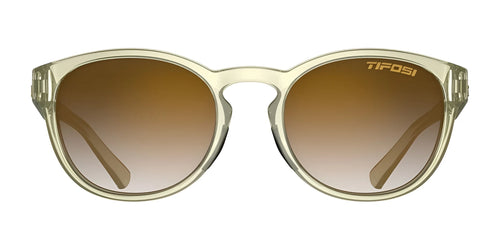 Tifosi Optics SVAGO Sunglasses / Size 52 / Crystal Champagne/Brown Gradient Tint